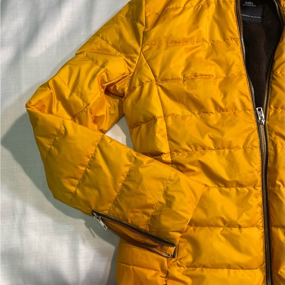 Zara Brown Faux Fur Outerwear - Picture 2 of 12